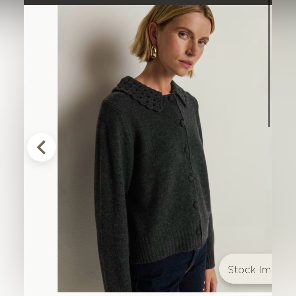 Nation LTD Dark Gray Cardigan- Addie Cardigan